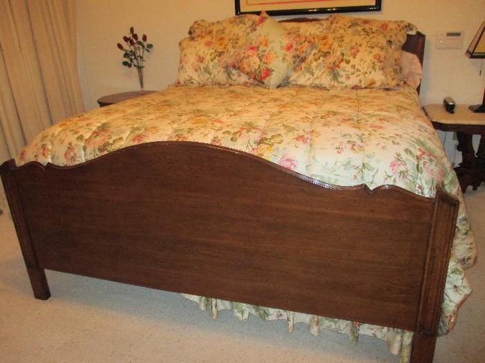 Impressive and large - this king size bed frame makes a statement