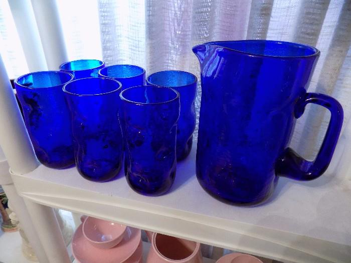 cobalt blue glasswares