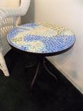 tile top table accent table