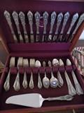Wallace Rose Point sterling flatware