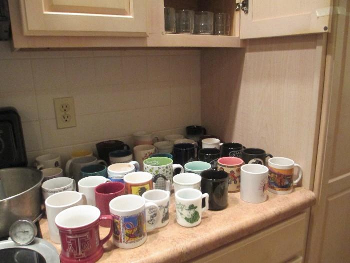 Tons of good mugs.