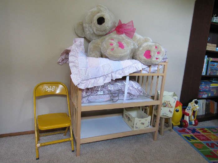 Changing Table and kids chair