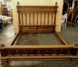 Italian walnut bed of suite