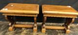 benches to match walnut bed