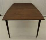mid century modern walnut table