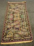 Hand tied rug