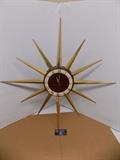 Star Burst Clock MCM