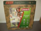 Coleman tailgater folding table
