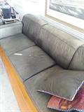 Leather sofa