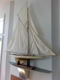 Huge handmade sailboat!