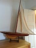 another wooden model boat