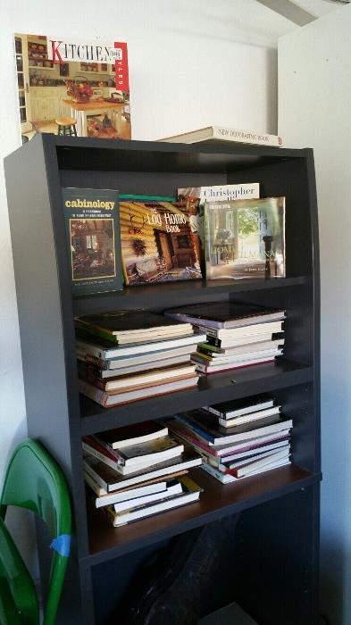 Decorating and home remodeling books.