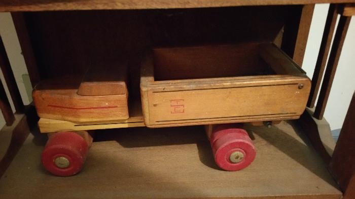 vintage wood toys