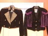 80s North Beach suede jacket $75   80s Pioneer Wear suede jacket $50