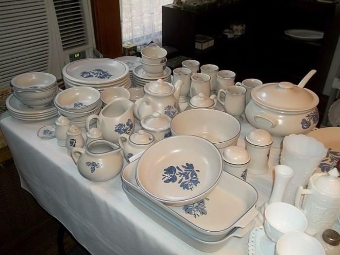 Pfaltzgraff Yorktowne 63 pieces -- all will be priced separately so you can choose just what you want!