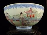 ANTIQUE CHINESE EGGSHELL PORCELAIN BOWL WITH CHOPMARK