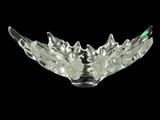 LALIQUE FRANCE CRYSTAL CHAMPS ELYSEES BOWL