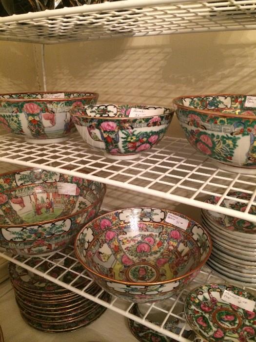         Great selection of Famille Rose china