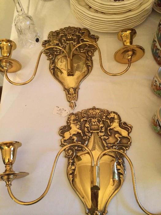            More lovely wall sconces