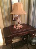              Antique sewing machine