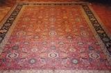 Wool Indian 10 feet x 12 feet rug with Persian Mahal design (appraised at $5000)