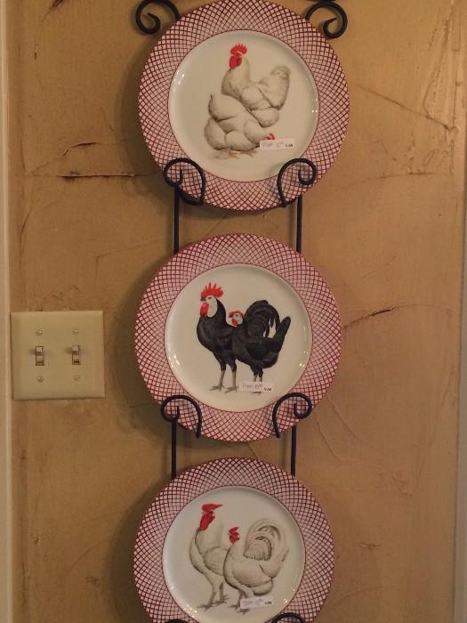           Variety of rooster items