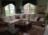 Sectional sofa with 3 recliners $ 450.00