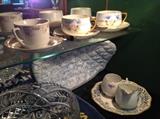 Large amount of vintage tea cup / saucer sets $ 8 - $ 14.00 each