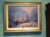 Thomas Kincaid - A Holiday Gathering - 1281 of 2950 signed / numbered - measures 42.5" x 34" -  $ 800.00
