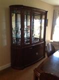 Pulaski Glass Front China Hutch $ 800.00