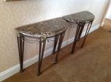 Hard Top Foyer Tables - $ 60.00 each (2 available)