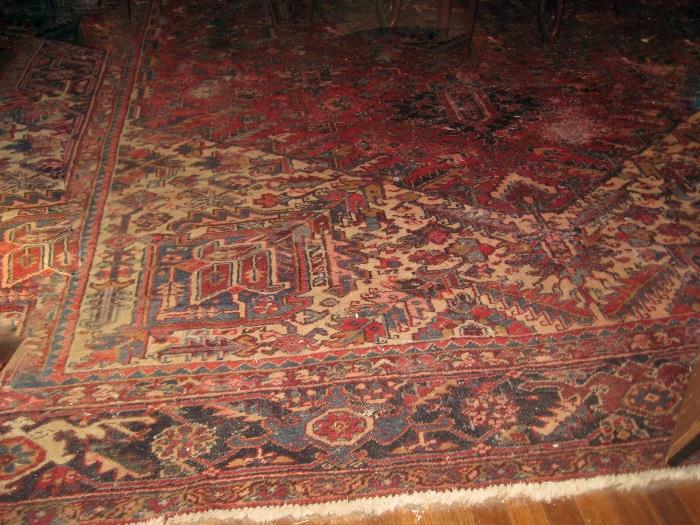 large Oriental rug