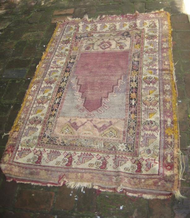 old prayer rug