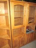 OAK SHELVING 