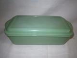 FIRE KING JADEITE PHILBE REFRIGERATOR DISH