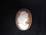 14K GOLD CAMEO