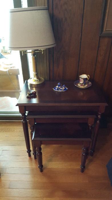 Gorgeous set of nesting tables