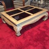 Oversized coffee table