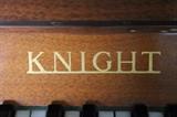 A19 #3 Knight 43” 1967 Light Wood Studio Upright Piano #43033 Condition of 9