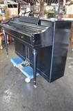 C65#5 Wurlitzer 1954 Spinet Piano Black 38’ Keys rough Condition of 7 #514246