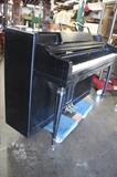C65#5 Wurlitzer 1954 Spinet Piano Black 38’ Keys rough Condition of 7 #514246