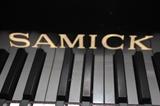 A54#2 Samick 1990 4’11’’ Baby Grand Piano Black Higloss Model SIG 50PD with CD Player Working Condition of 9-10 #IJMEG0222