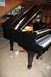 A54#2 Samick 1990 4’11’’ Baby Grand Piano Black Higloss Model SIG 50PD with CD Player Working Condition of 9-10 #IJMEG0222