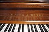 A40#4 Ludden Bates 1904 Upright Piano Mahogany Condition of 7-8#14335