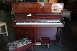 A19#10 Petrof 1996 Upright Piano Dark Higloss condition of 9-10 #546044