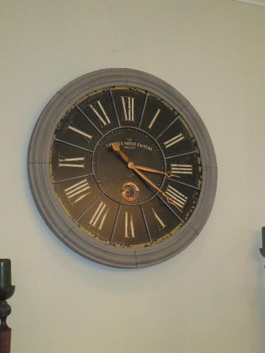 This clock is for those of us who need don't want to wear reading glasses!