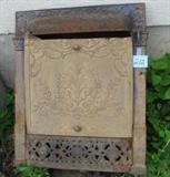 vintage coal burner.  nice ornate item