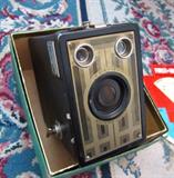 Vintage art deco Kodak brownie Jr camera and more