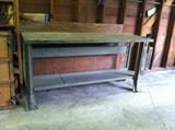 INDUSTRIAL STEEL WORK BENCH 