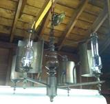 MADE IN ITALY BRASS AND WOOD